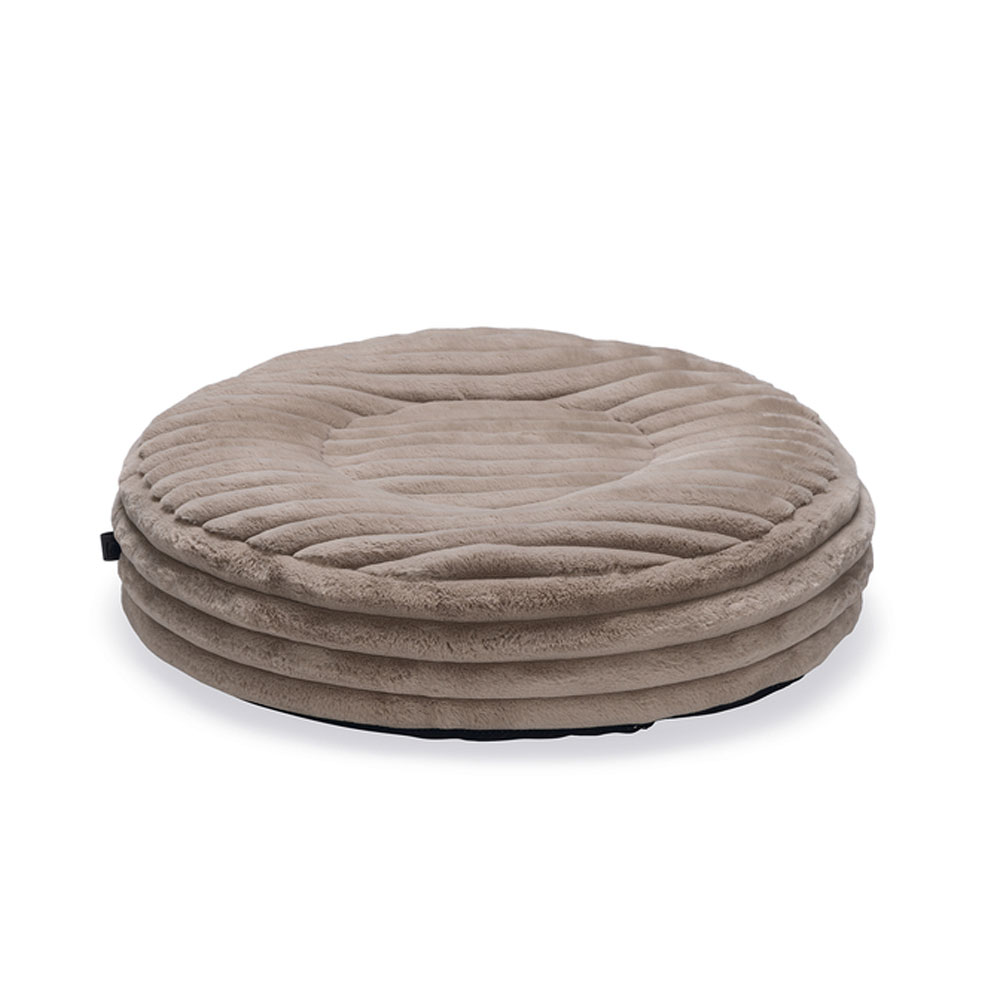 Designed by Lotte Hundebett Reza - rund, beige 