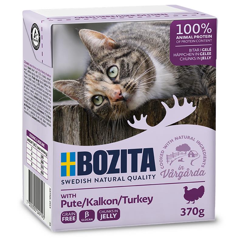 Bozita Cat Tetra Recard Häppchen in Gelee Pute 370g 