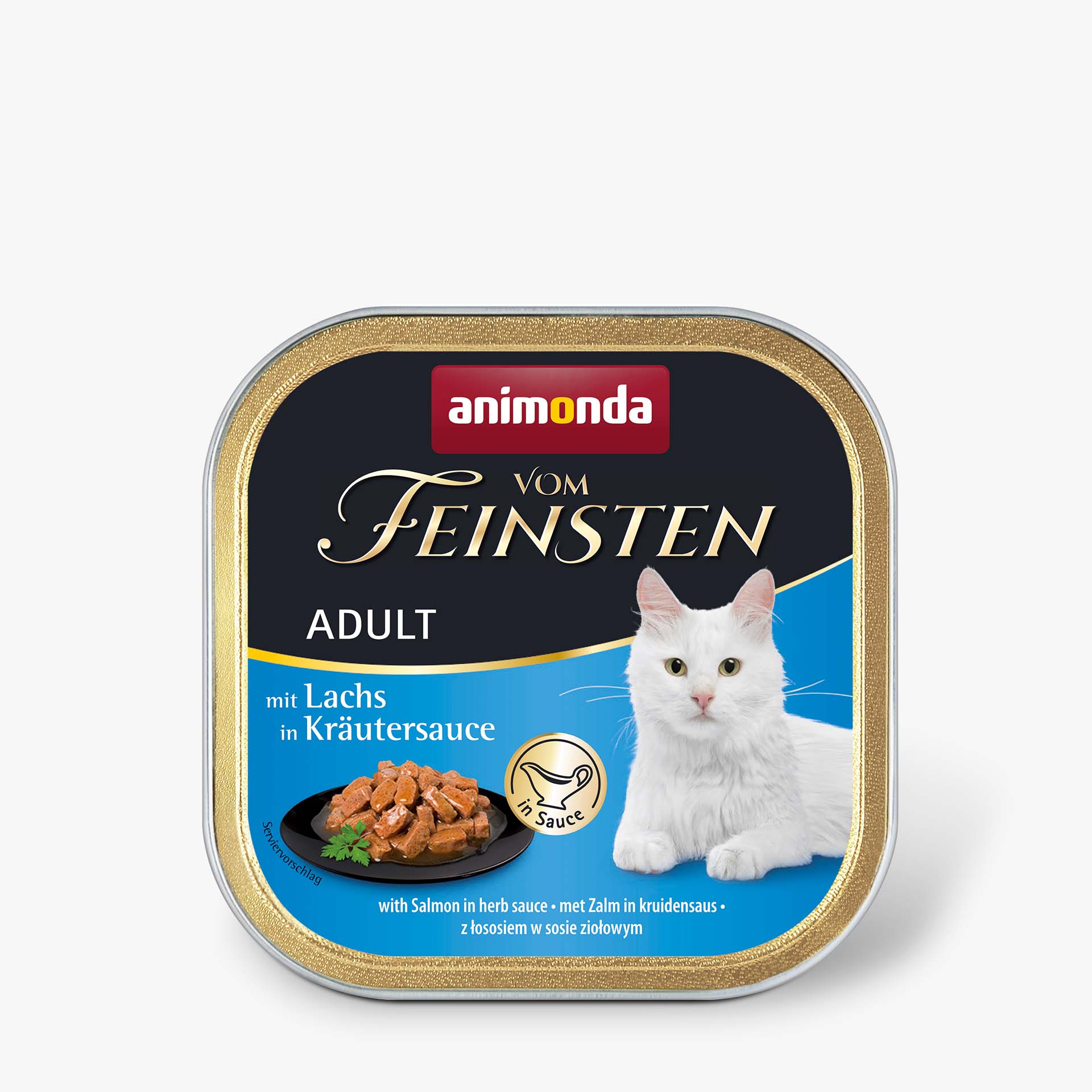 Animonda Vom Feinsten mit Lachs in Kräutersauce 100g 
