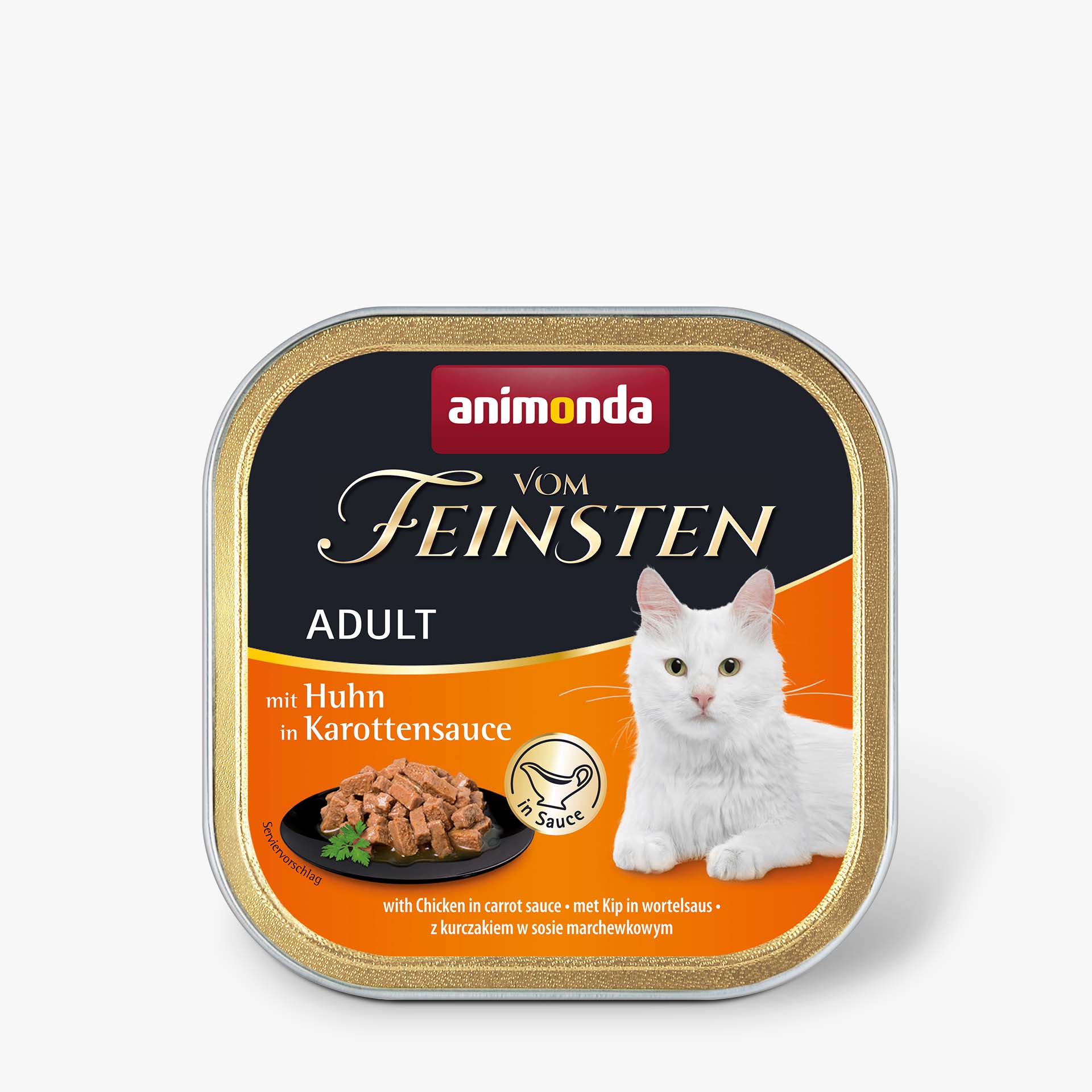 Animonda Vom Feinsten mit Huhn in Karottensauce 100g 