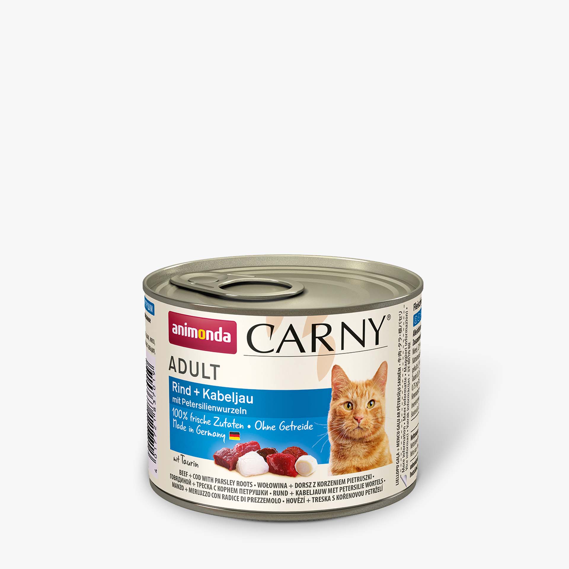 Animonda Cat Dose Carny Adult Rind & Kabeljau & Petersilienwurzeln 