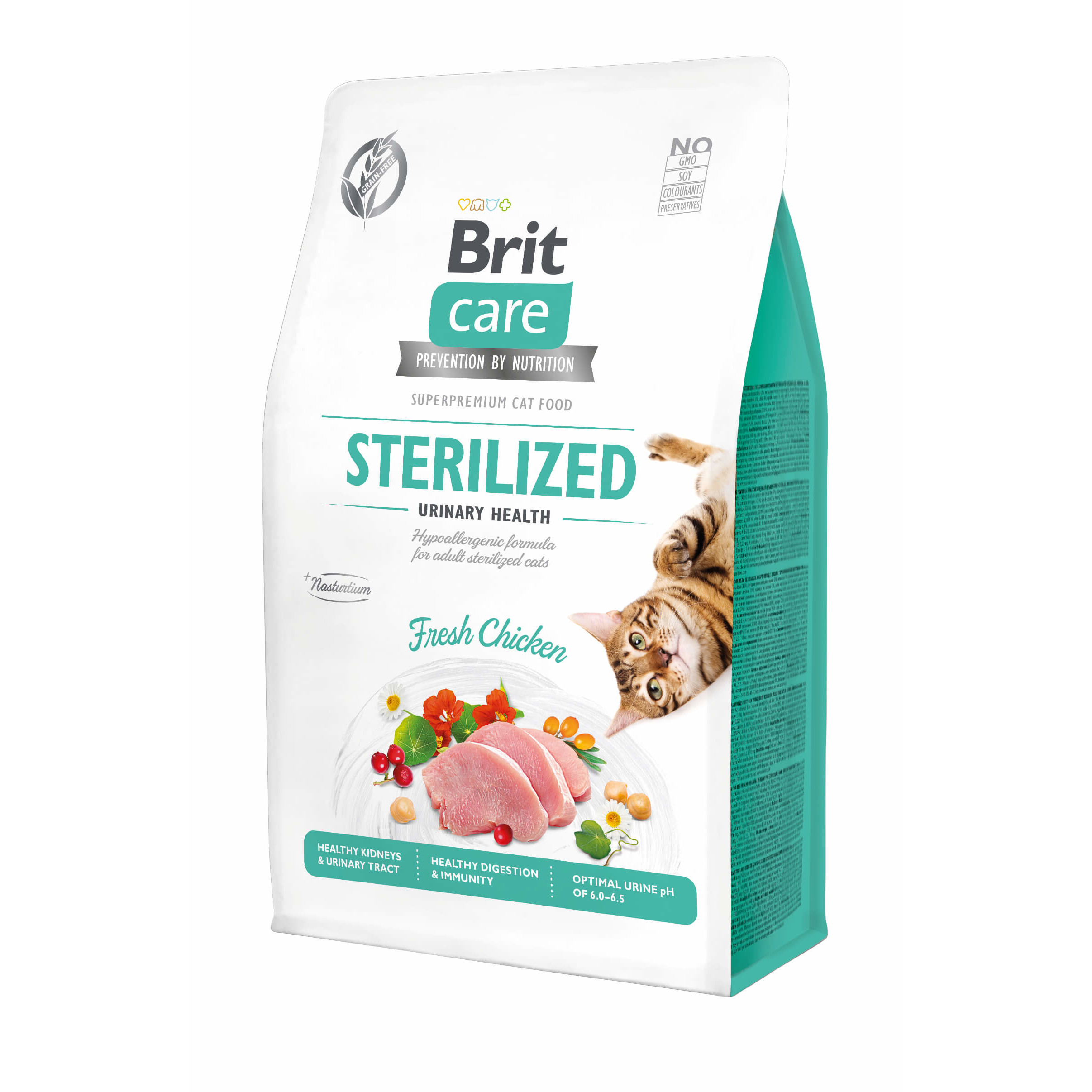 Brit Care Cat Grain-Free - Sterilized - Urinary Health 