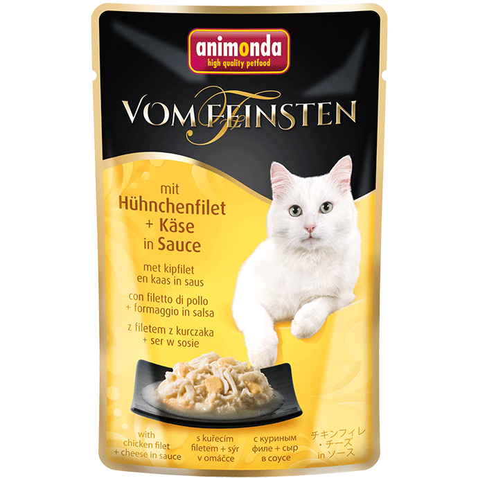 Animonda vom Feinsten mit Hühnchenfilet & Käse 50g 