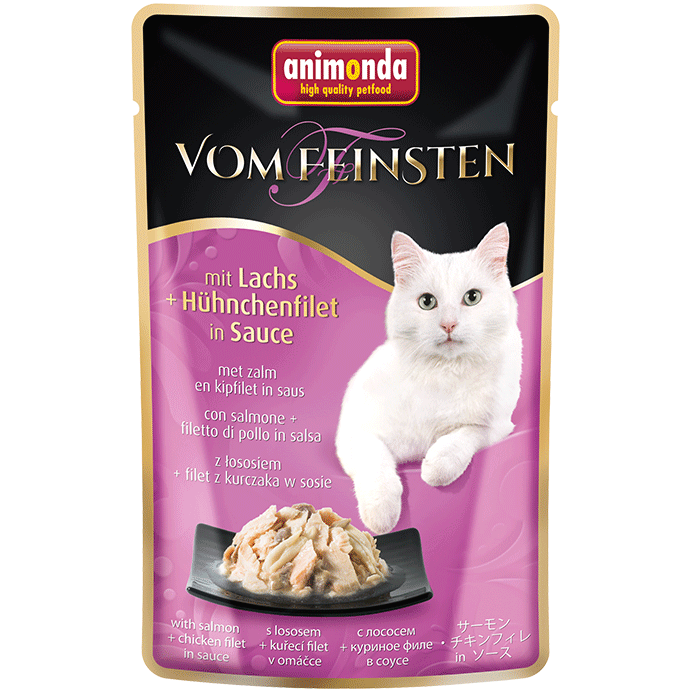 Animonda vom Feinsten mit Lachs&Hühnerfilet 50g 