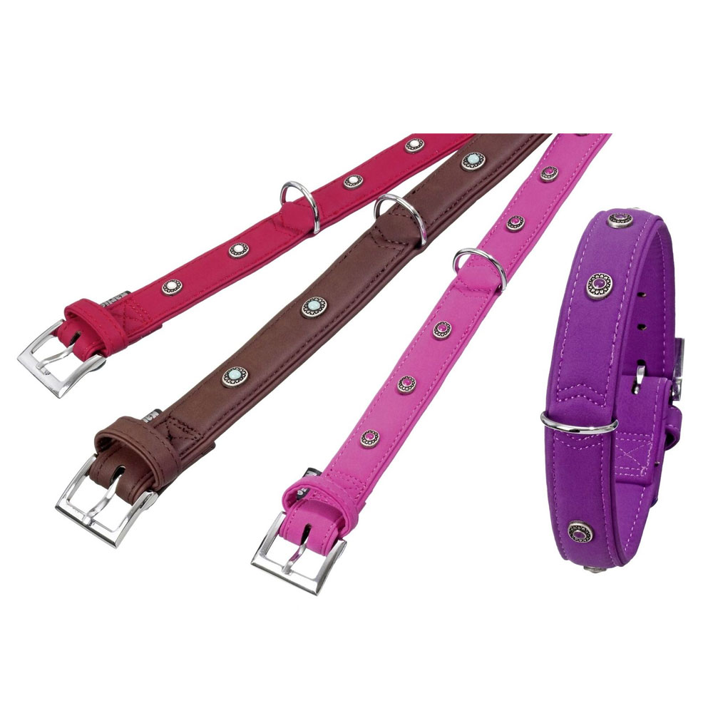 Karlie Art Buffalo Deco Halsband - Rot 