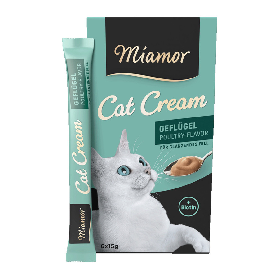 Miamor Snack Geflügel-Cream 6x15g 