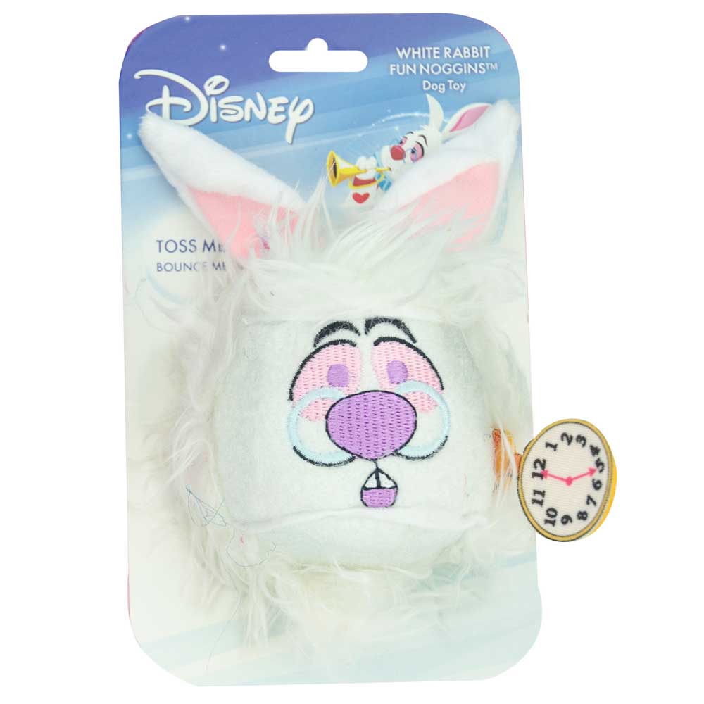 Disney Noggins Hundespielzeug - Alice im Wunderland Nivens McTwisp 