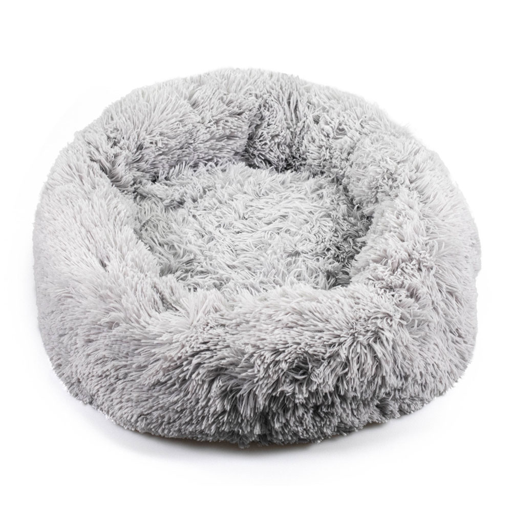 PROCYON Donut Bett - 60 cm hellgrau