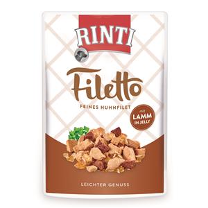 Rinti Filetto Jelly Huhn & Lamm 100g 