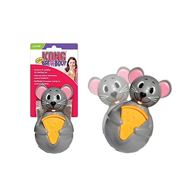 KONG Cat Bat-A-Bout Chime Maus 