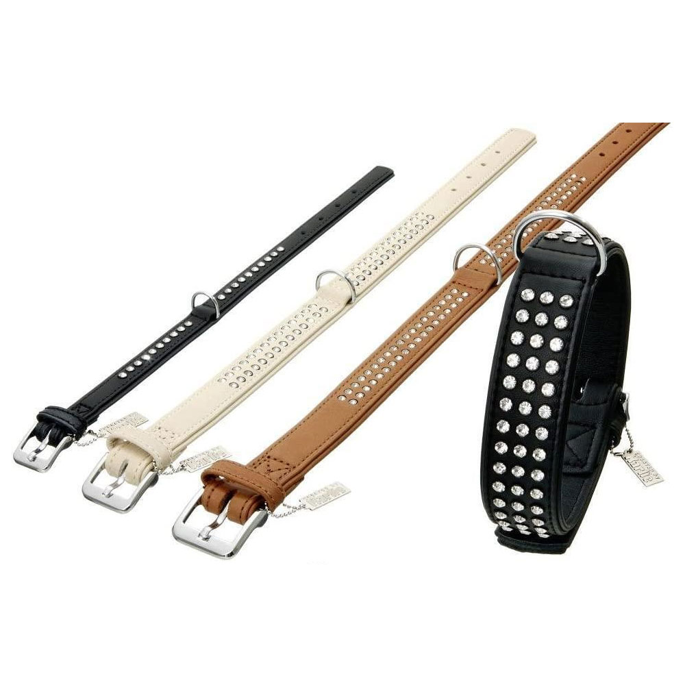 Karlie Nordic Strass Halsband - Biscuit (Hellbeige) 