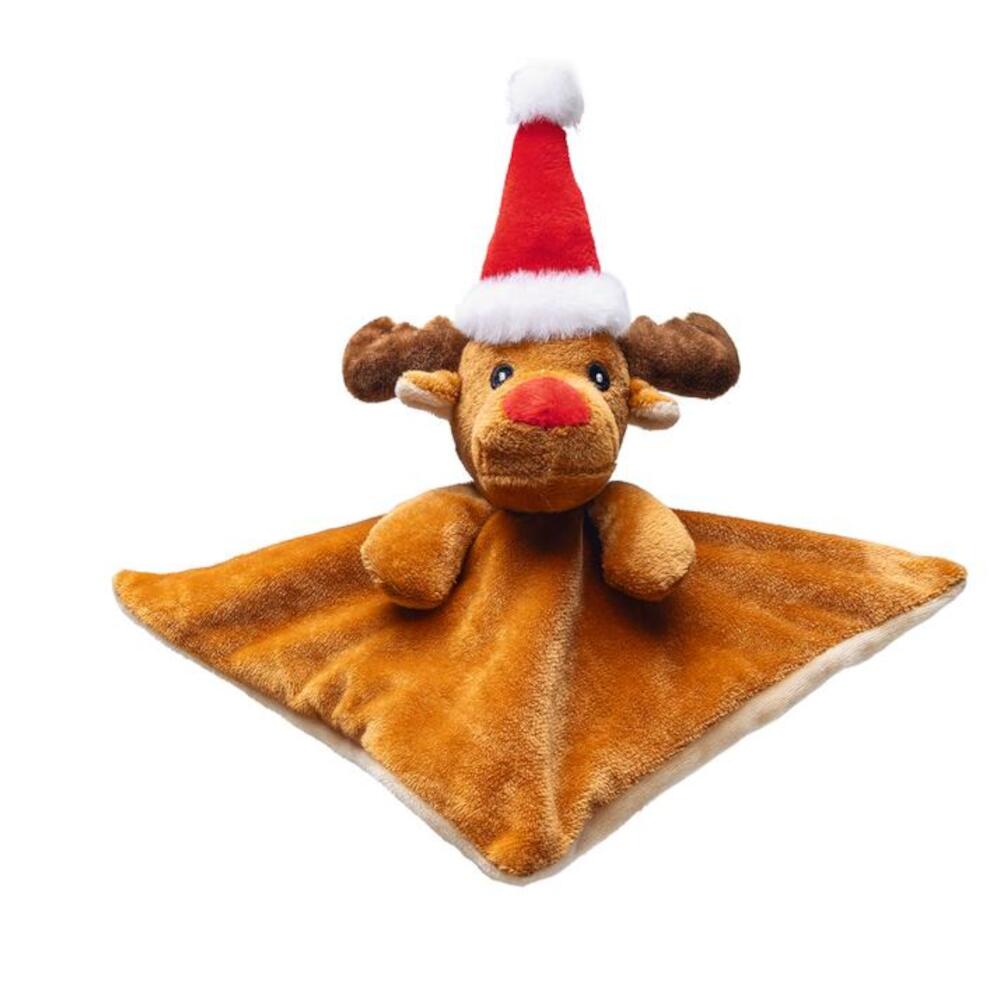 Beeztees Xmas Weihnachtskuscheltuch Rentier 