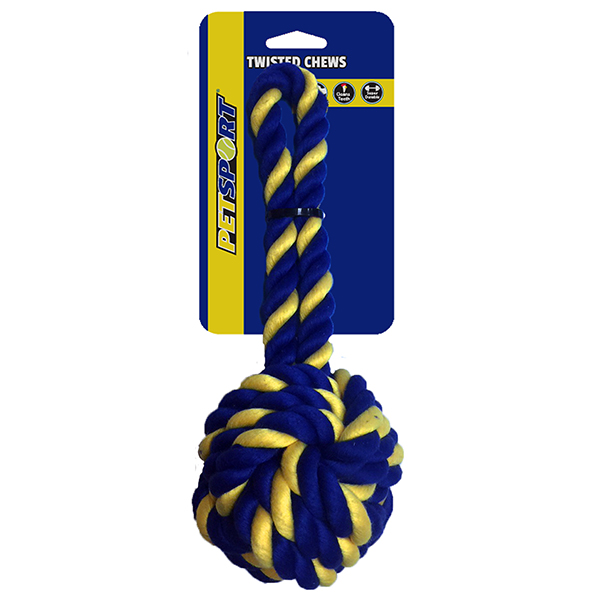 PETSPORT Baumknoten mit Handschlaufe 