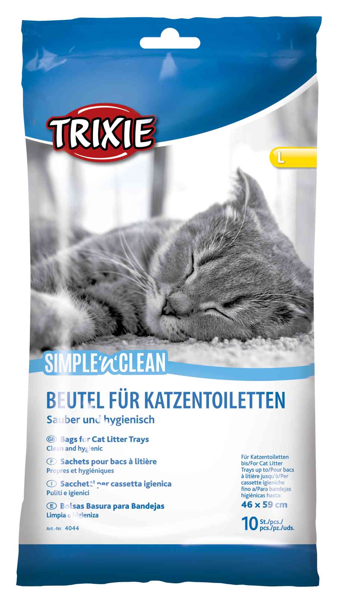 Trixie 10 Toilettenbeutel L, bis 46 x 59 cm 