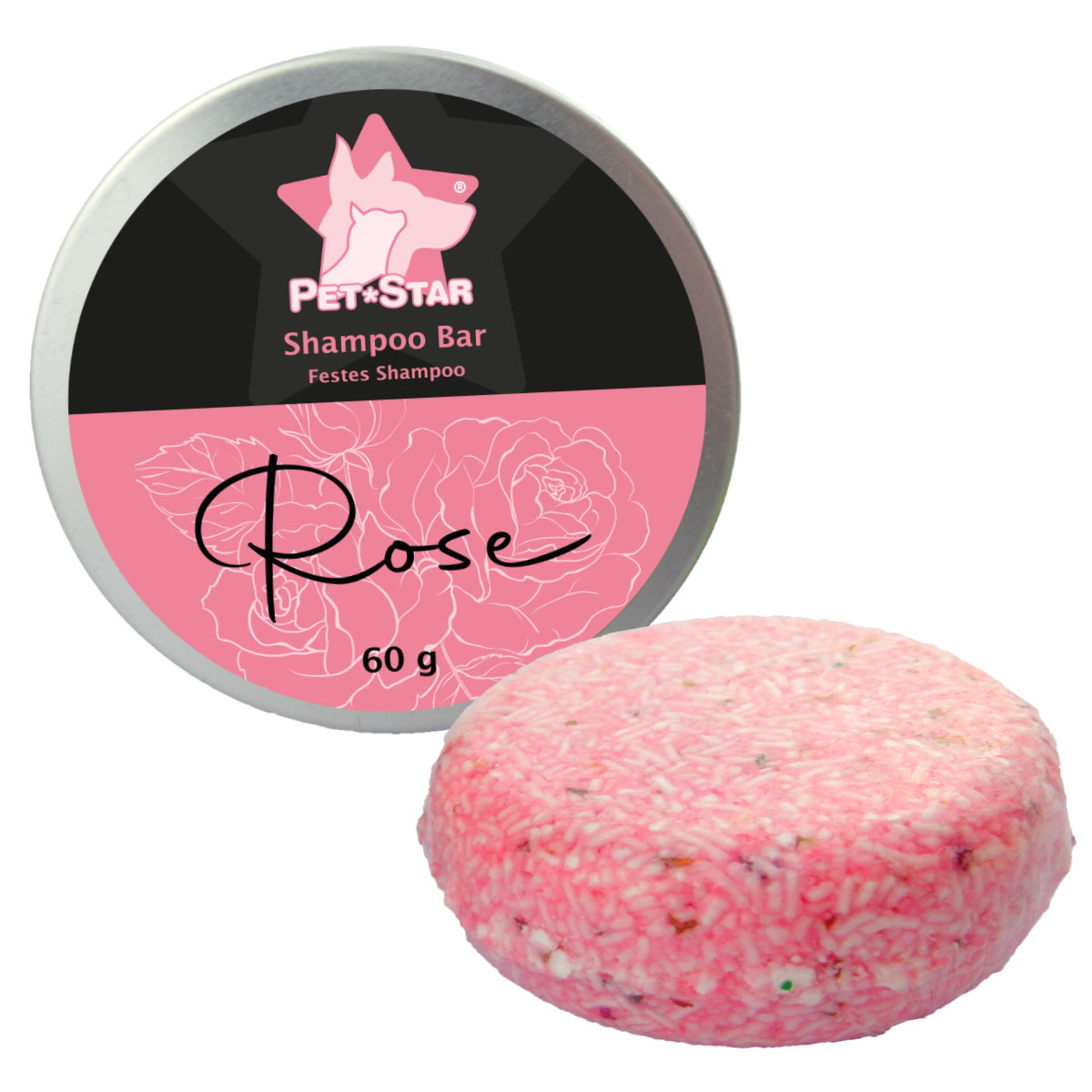 Pet-Star Shampoo Bar Rose - 60g 