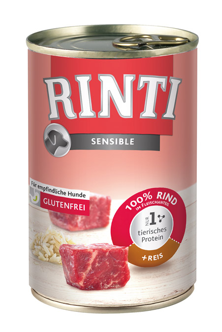 Rinti Sensible Rind & Reis 400 g