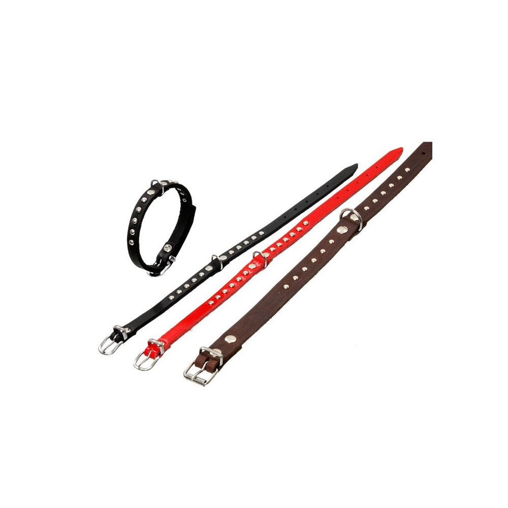 Karlie RONDO Halsband mit Ziernieten - Rot 