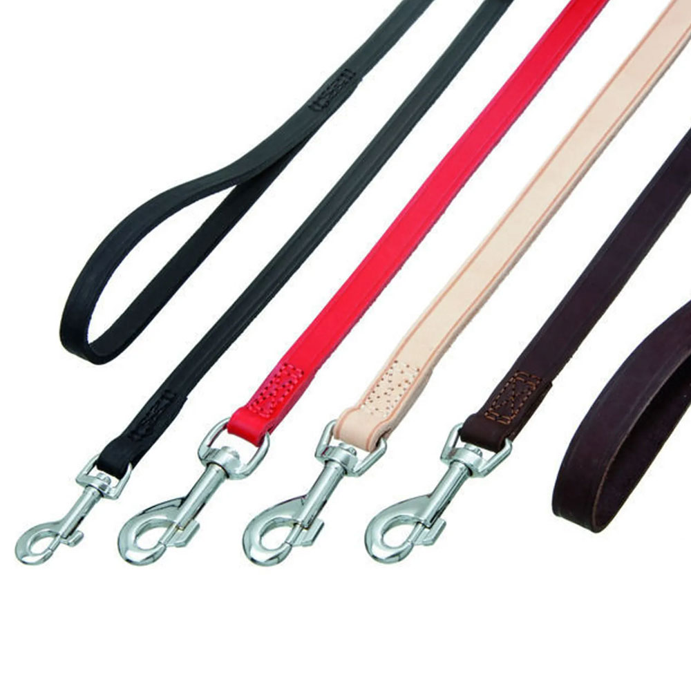Karlie Rondo Leine genäht - Rot, 100cm/12mm 