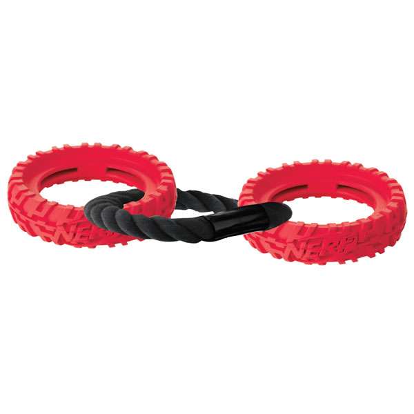 NERF DOG Trax Tire Wheel Tug 