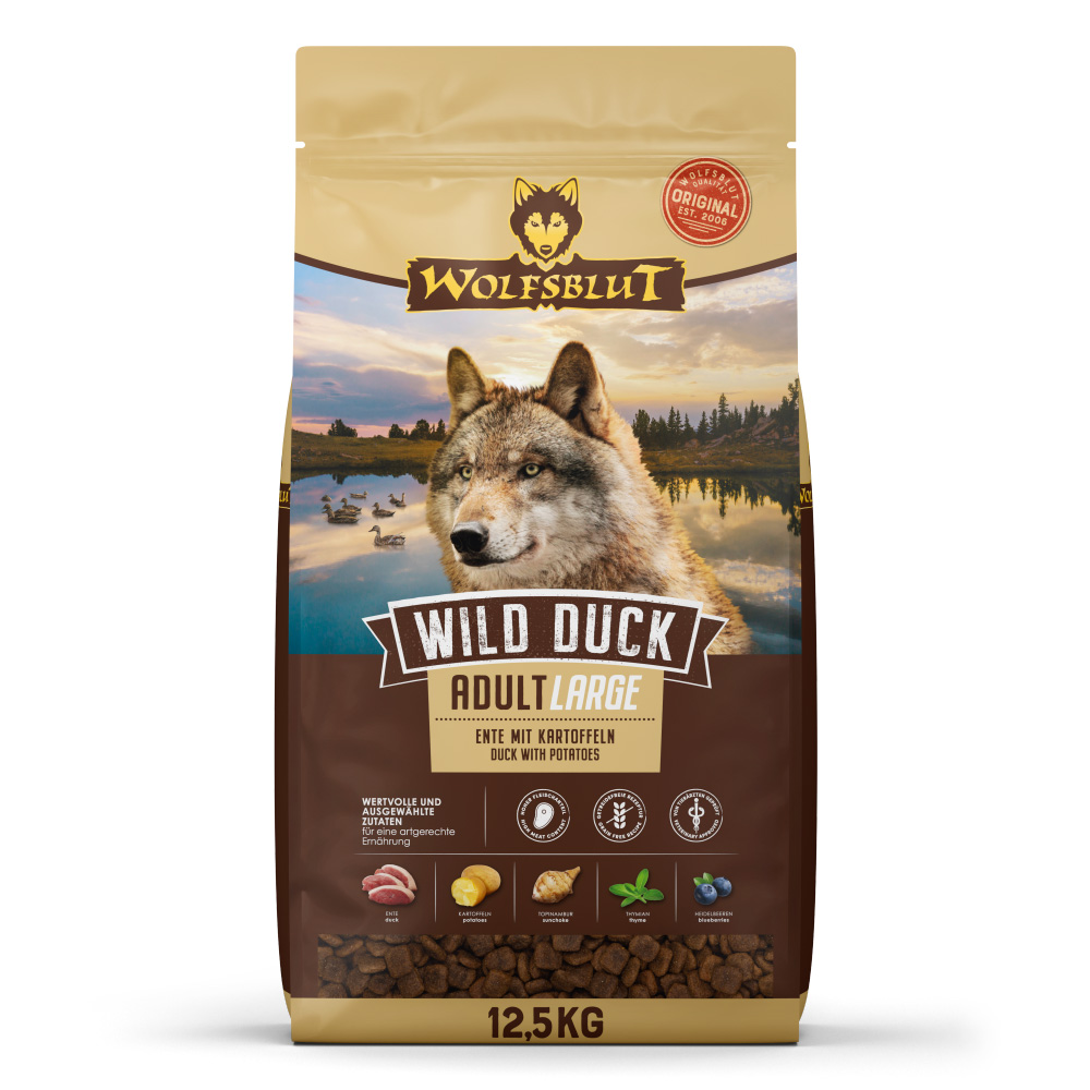 Wolfsblut Wild Duck Large Breed 12,5 kg