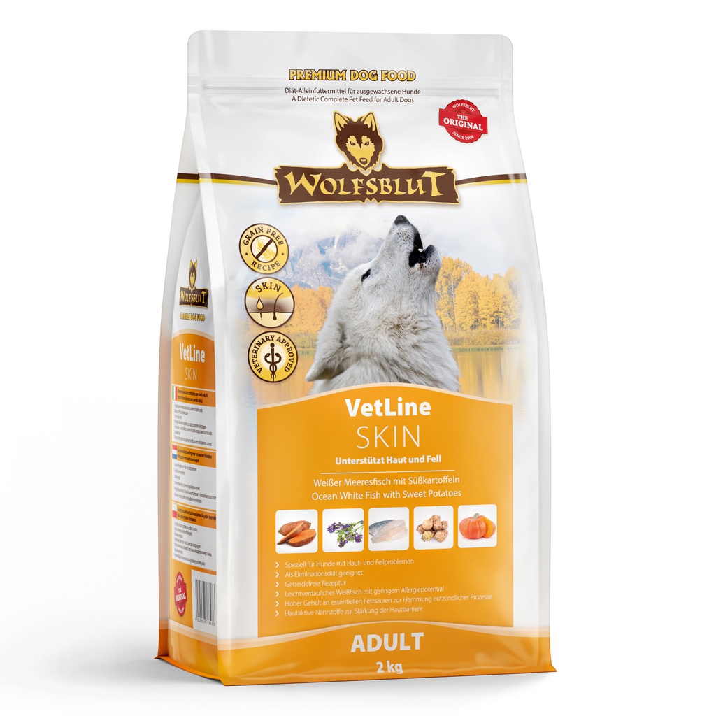 Wolfsblut VetLine Skin & Coat 