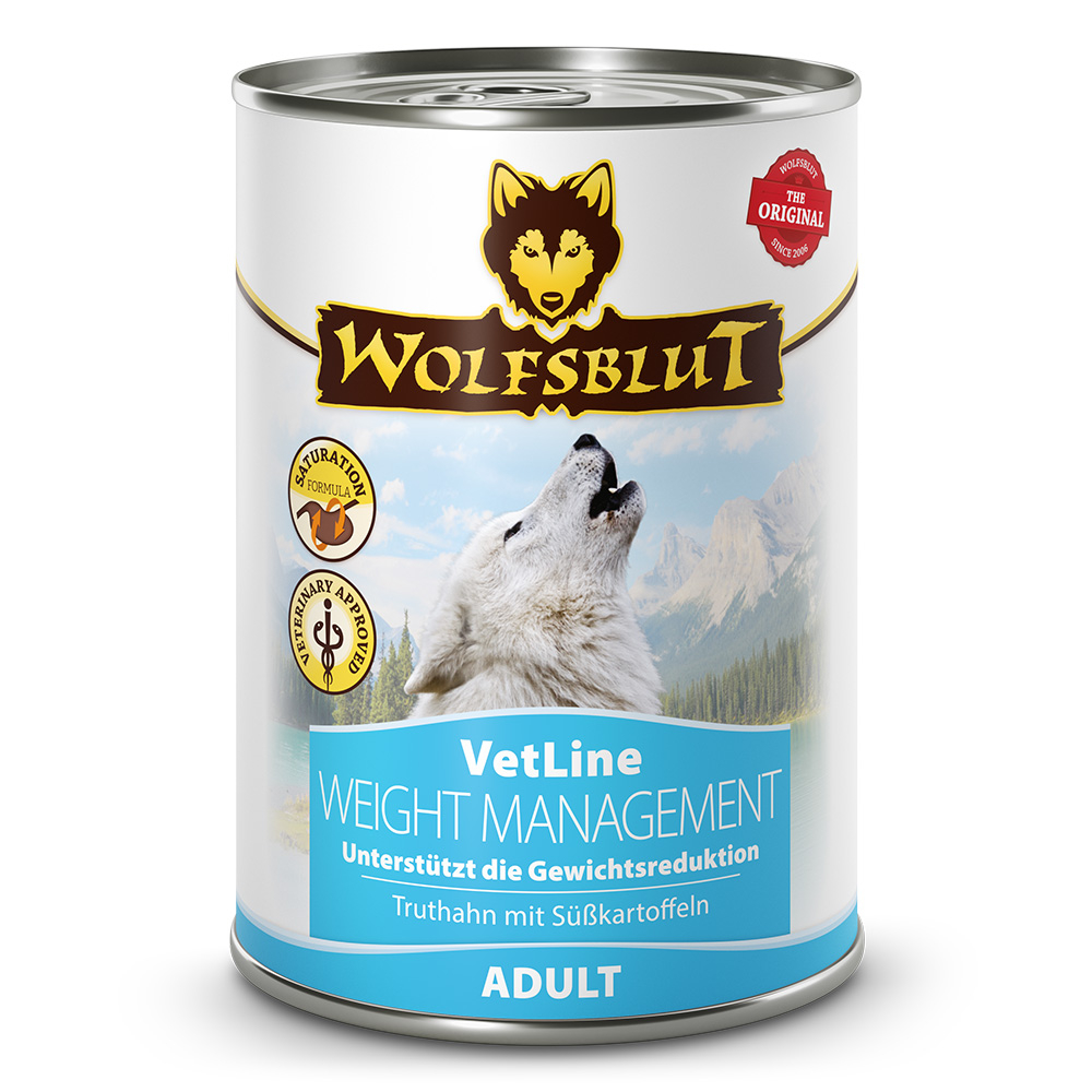 Wolfsblut Dose VetLine Weight Management 395g 