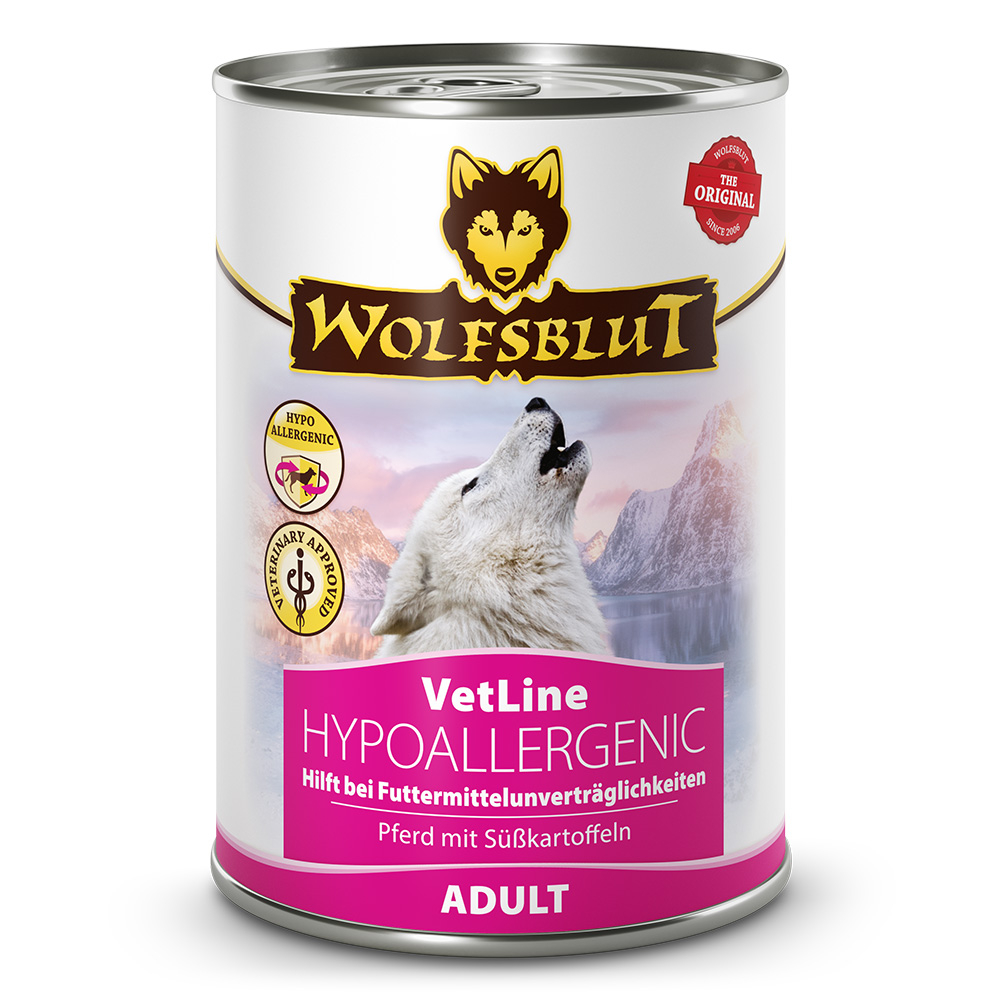 Wolfsblut Dose VetLine Hypoallergenic 395g 