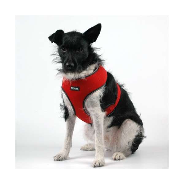 Pet-Star Softgeschirr / Netzgeschirr - Rot XL