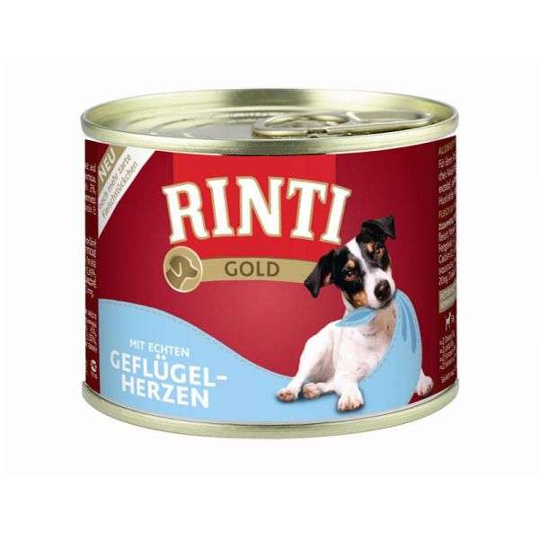 Rinti Gold  185g Geflügelherzen
