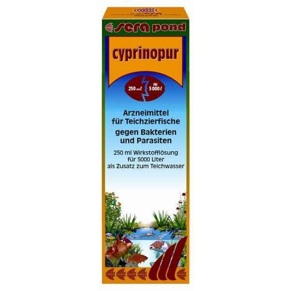Sera Cyprinopur 250ml für Gartenteiche 