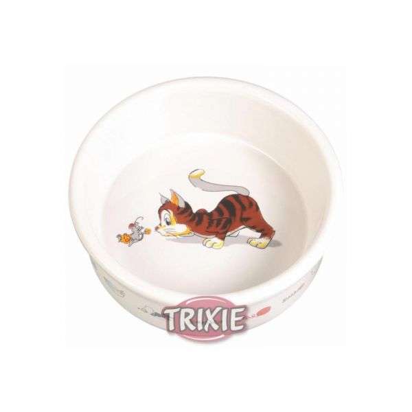 Trixie Keramiknapf mit Motiv - 200 ml 