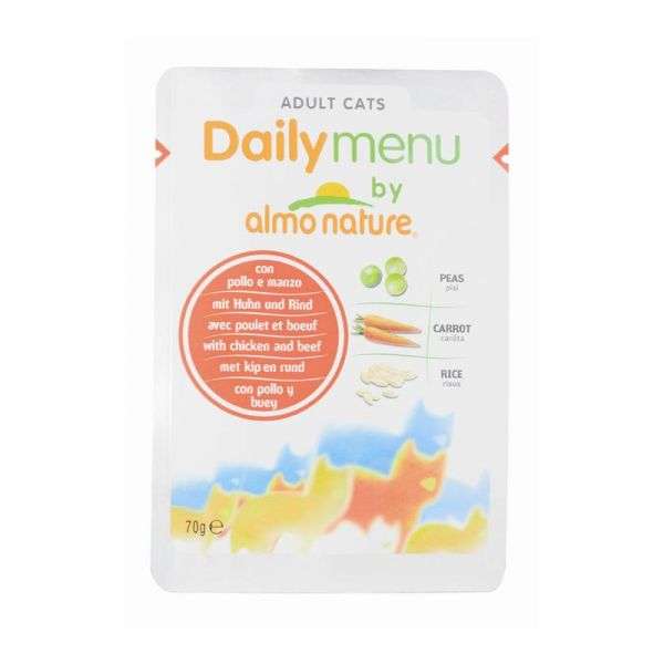 Almo Nature Daily Menu Huhn & Rind 70g 