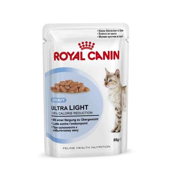Royal Canin Frischebeutel Ultra Light in Sosse Multipack 12x85g 