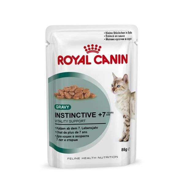 Royal Canin Frischebeutel Instinctive +7 in Sosse Multipack 12x85g 