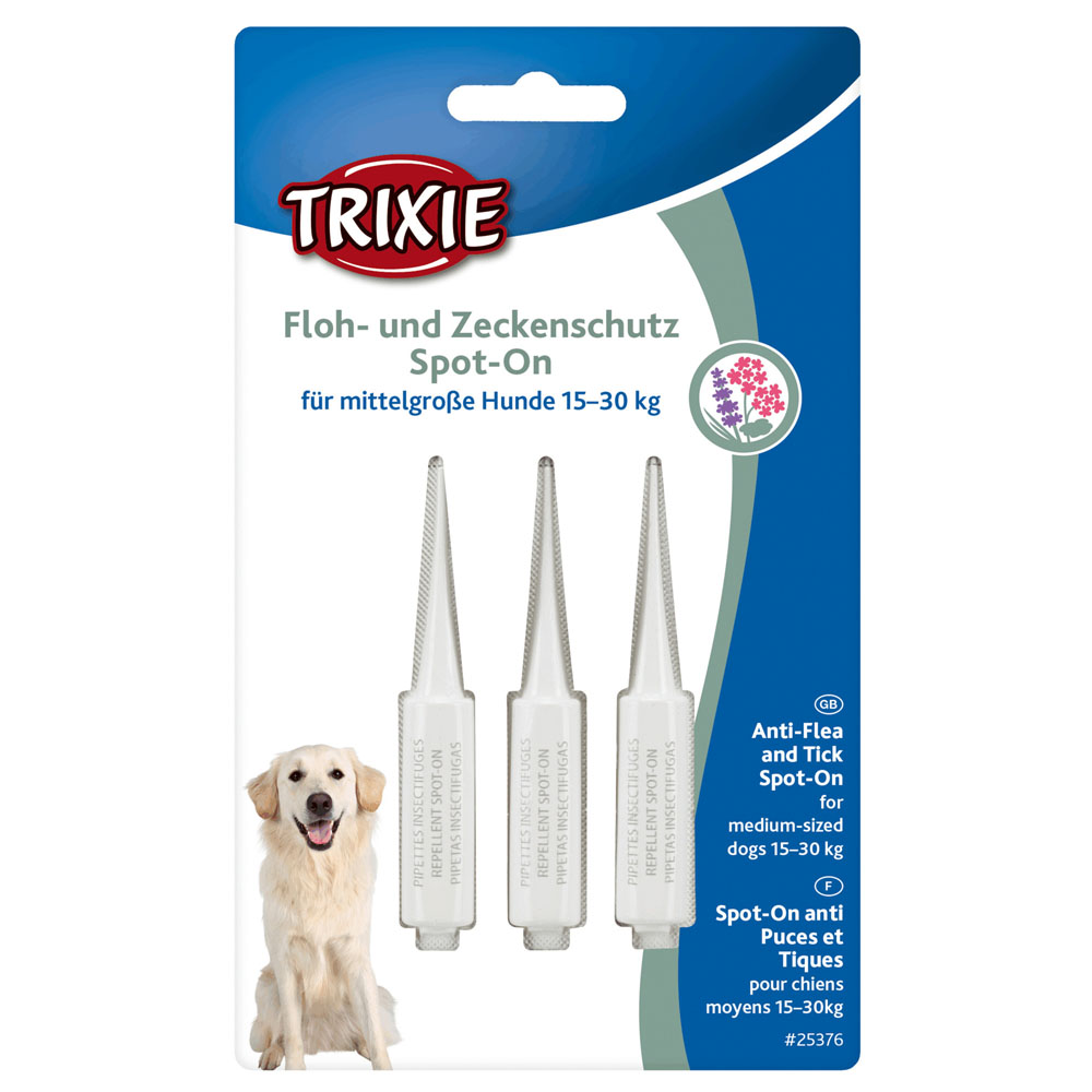 Trixie Floh- und Zeckenschutz Spot-On, Hund 
