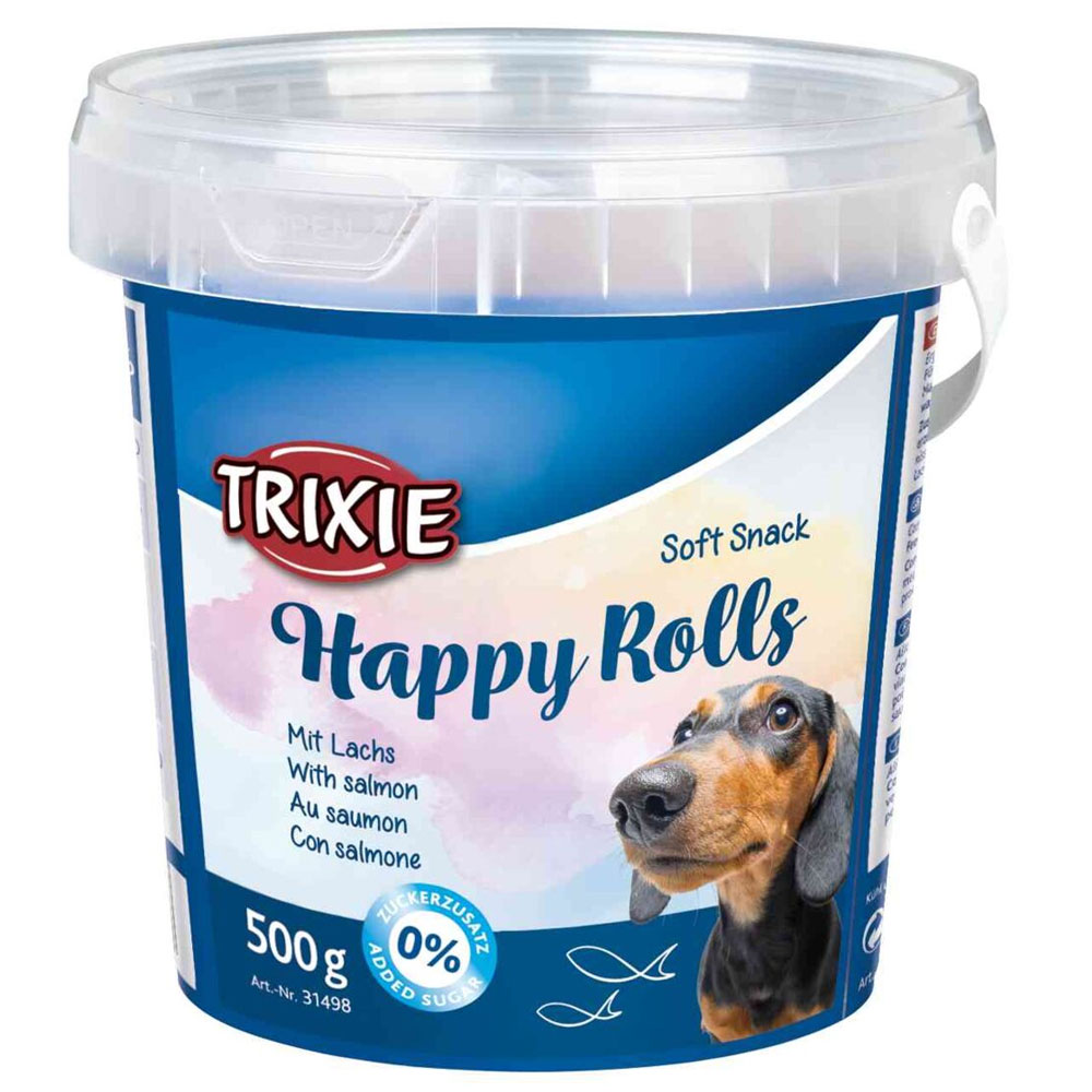 Trixie Soft Snack Happy Rolls 500g Eimer 