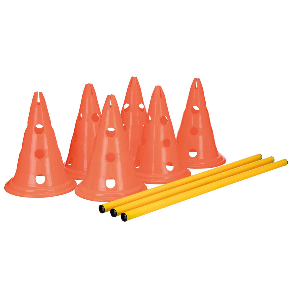 Trixie Pylonen-Hindernis 3er Set - ø 23 × 30 cm/78 cm 