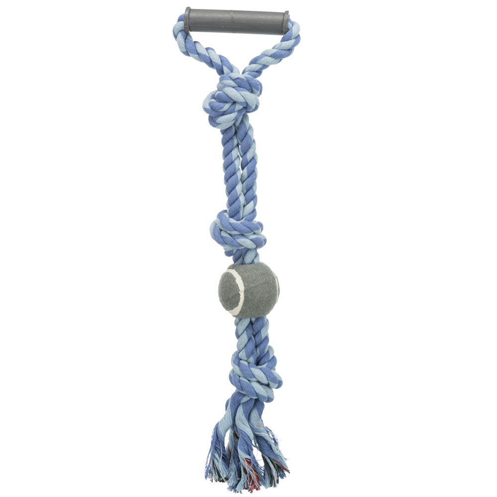 Trixie Spieltau mit Tennisball - 50 cm 
