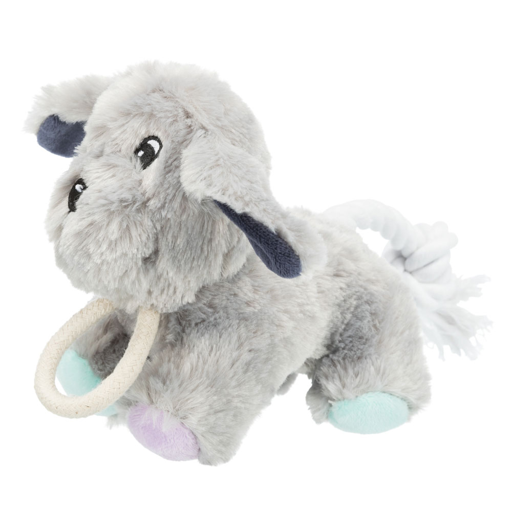 Trixie Junior Plüschhund mit Tau 