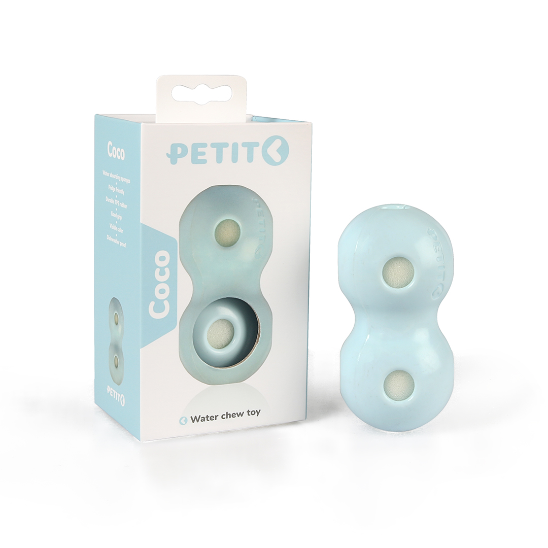 EBI Petit Wasserspielzeug Coco für Welpen Blau