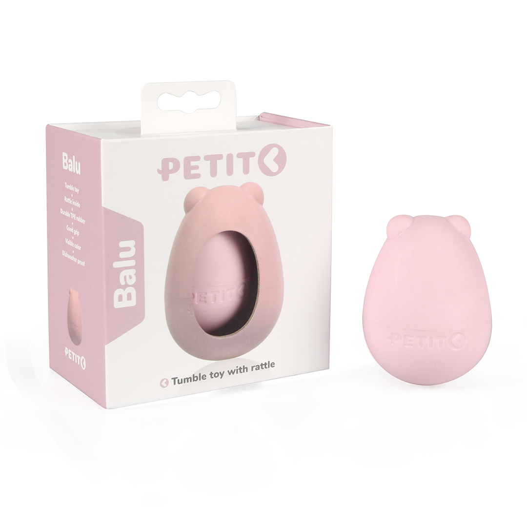 EBI Petit Drehendes Welpen-Spielzeug Balu Rosa