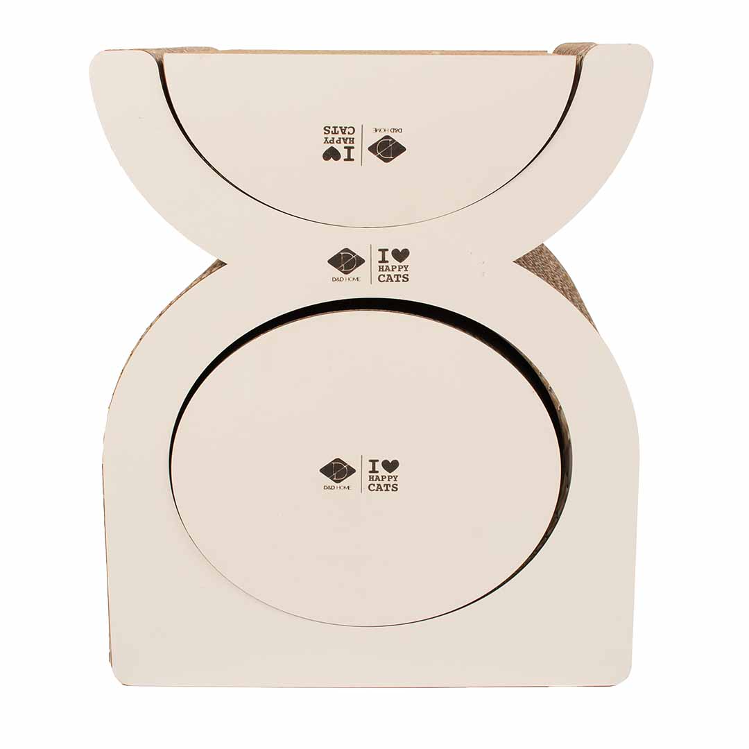 D&D Kratzplayground Faye dreiteilig - braun/beige 