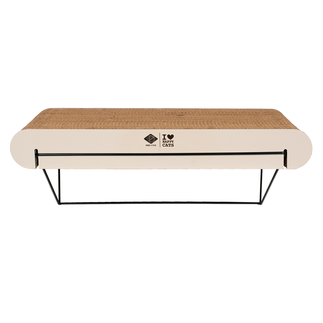 D&D Wandregal aus Pappe David - braun/beige 