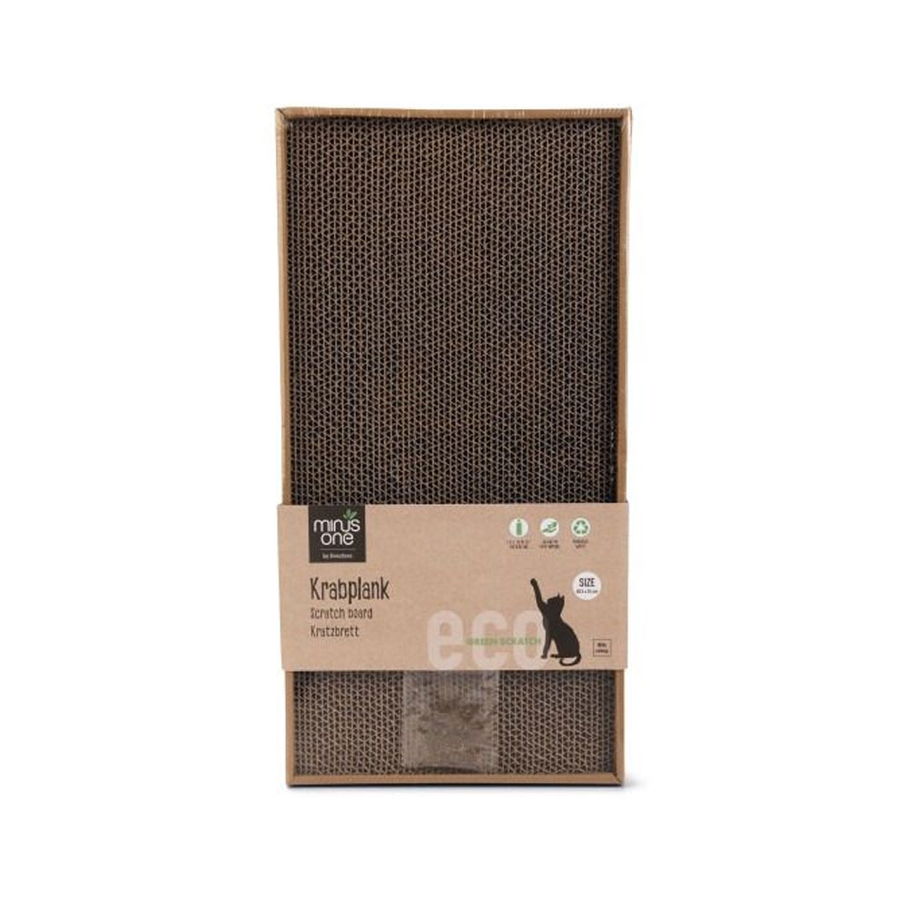 Beeztees Minus One Kratzbrett aus Pappe 48,5 x 24 x 5 cm