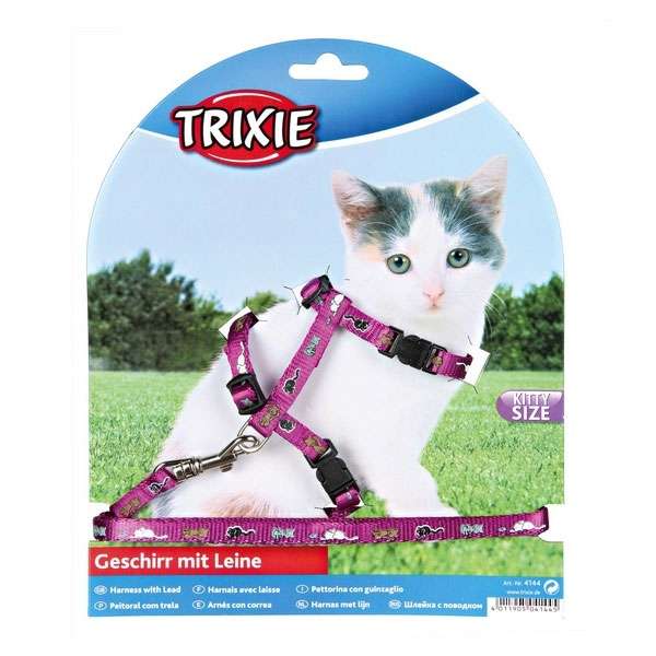 Trixie Kätzchen-Garnitur mit Katzenmotiv 