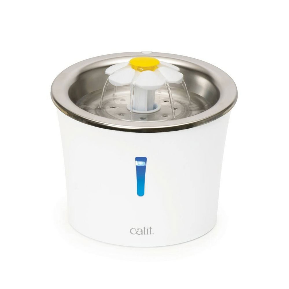 Catit Blumentrinkbrunnen mit Edelstahleinsatz 