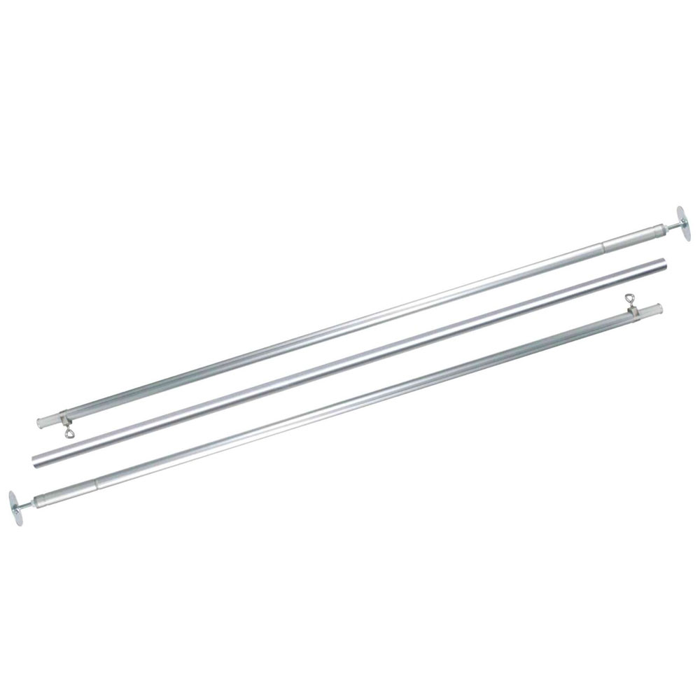 Trixie Netz-Spannstange, Aluminium, 1,28-3,25m 