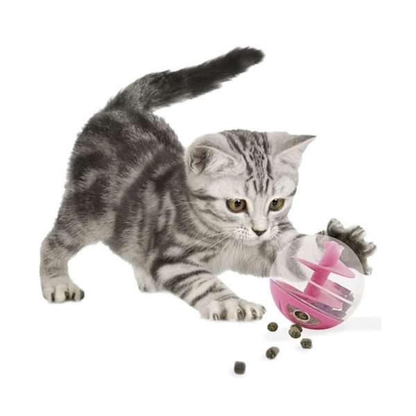 CATIT Snackball für Katzen oder kleine Hunde Rosa