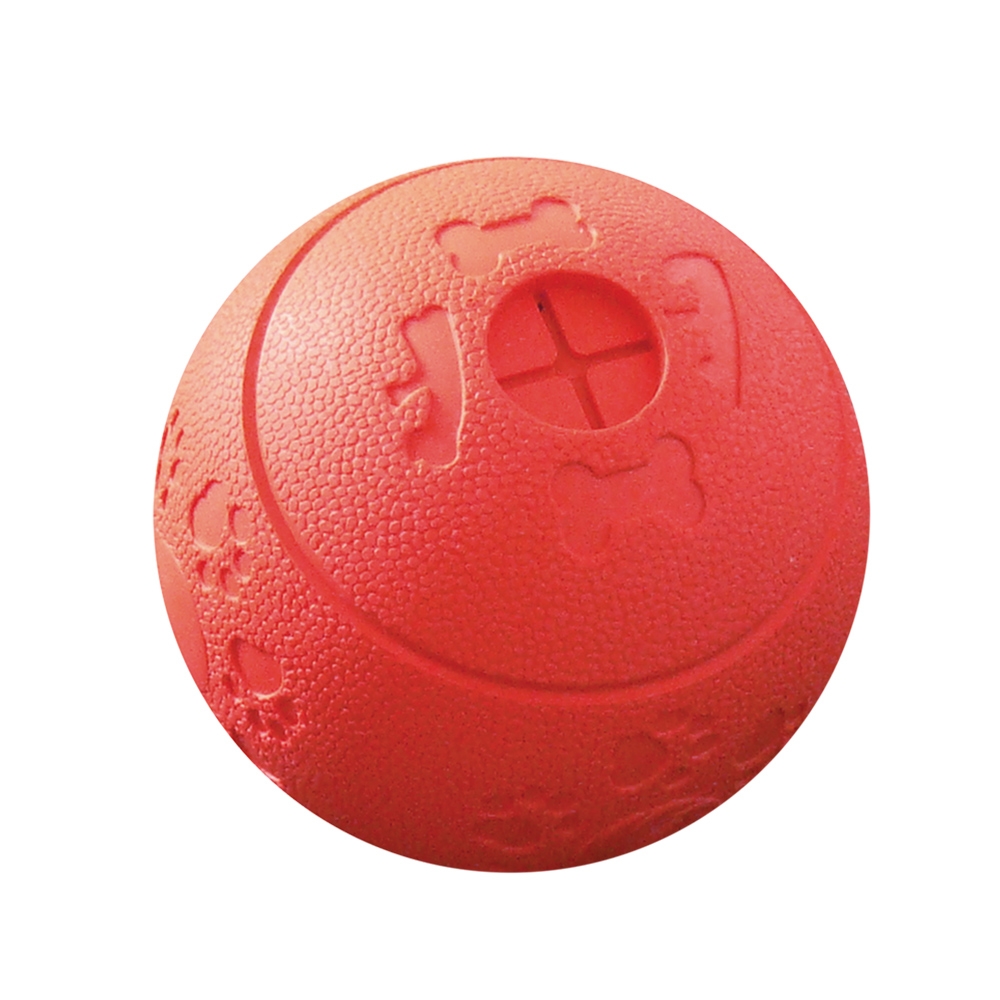 Nobby Vollgummi Snackball 11cm - rot 