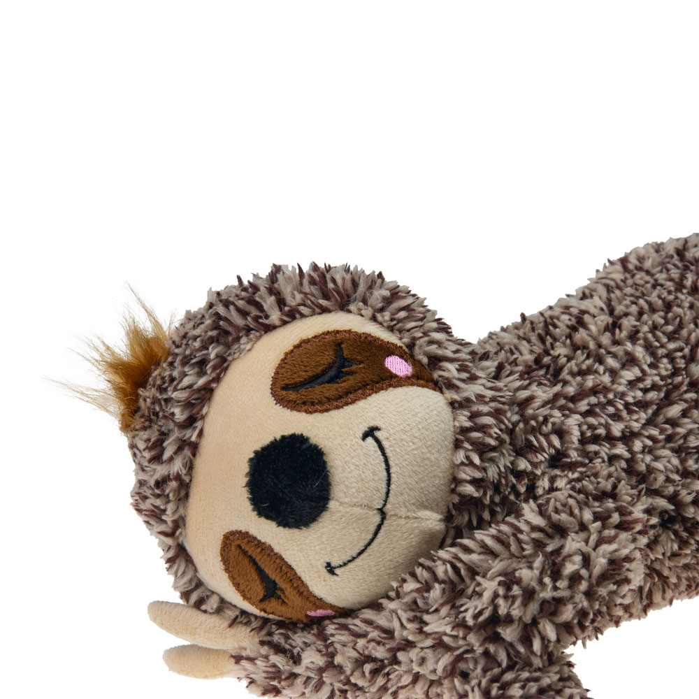 Karlie Hundespielzeug Faultier aus Plüsch - 35 cm 